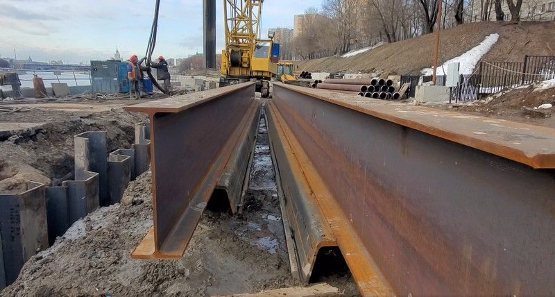 Шпунт балочный 2хЛ5-УМ+60Б1